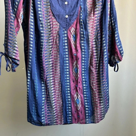 Roxy Shirt | Women's Long Tunic | Long Roxy Shirt | Long Shirt - Picture 6 of 7
